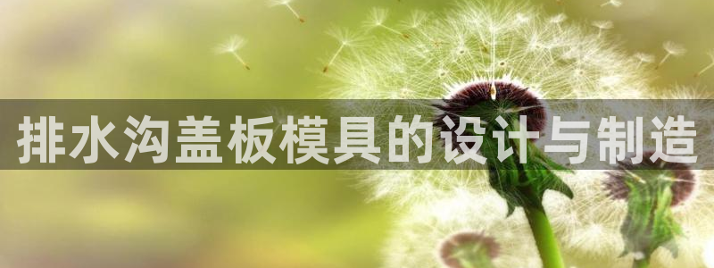 古天乐太阳集团城app：排水沟盖板模具的设计与制造