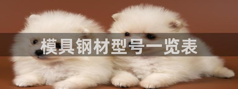太阳集团城网官方入口：模具钢材型号一览表