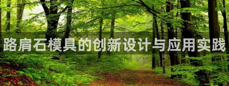 太阳集团2018登录网址是多少：路肩石模具的创新设计与应用实践