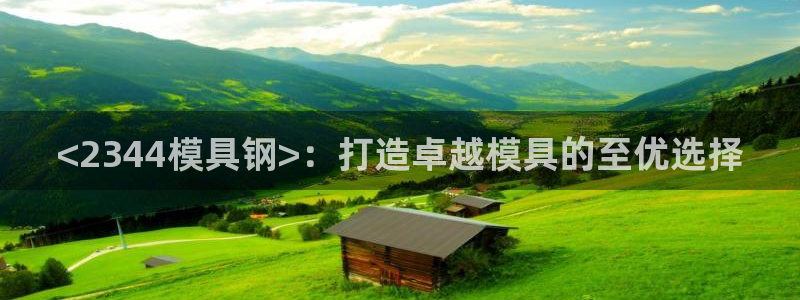 太阳集团房地产：<2344模具钢>：打造卓越模具的至优选择