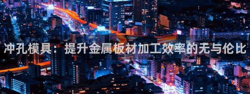 太阳成集团tyc234cc福利：冲孔模具：提升金属板材加工效率的无与伦比