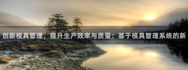 太阳gg平台注册：创新模具管理，提升生产效率与质量：基于模具管理系统的新