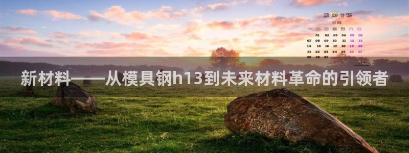 太阳集团入口官网网址：新材料——从模具钢h13到未来材料革命的引领者