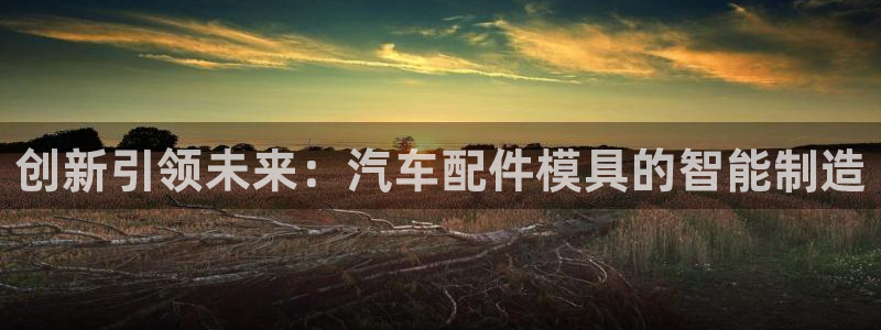 太阳集团app首页：创新引领未来：汽车配件模具的智能制造